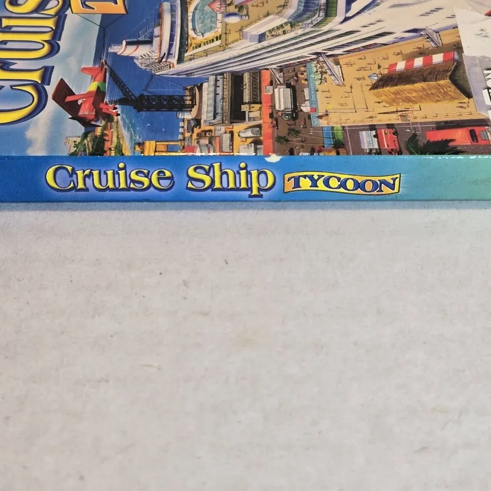 Cruise Ship Tycoon PC CD-ROM Game (Activision, 2003)